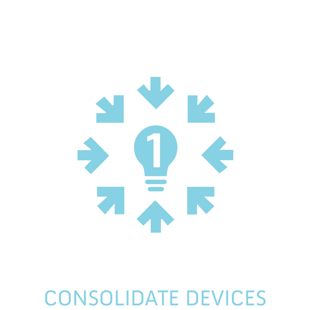 CONSOLIDATE DEVICES